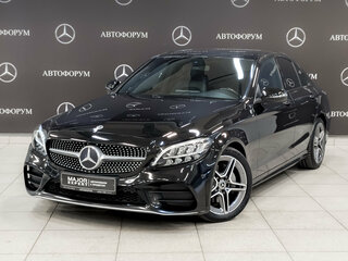 2019 Mercedes-Benz C-Класс 180 IV (W205) Рестайлинг, чёрный, 2600000 рублей, вид 1