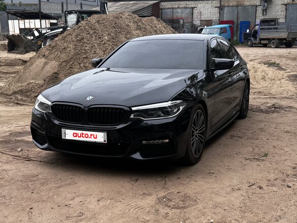 2018 BMW 5 серии 530i xDrive VII (G30/G31/G38), чёрный - вид 4