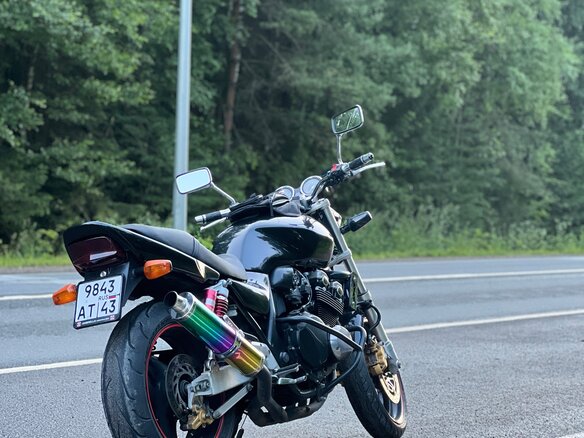2001 Honda CB 400 Super Four, чёрный, 380000 рублей