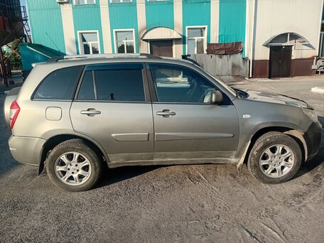 2013 Chery Tiggo (T11) I Рестайлинг (FL), серый, 420000 рублей, вид 5