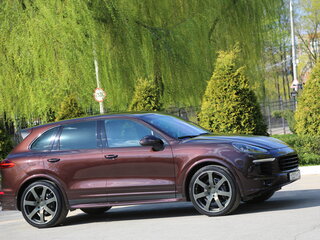 2015 Porsche Cayenne Diesel II Рестайлинг (958), коричневый, 3500000 рублей, вид 3