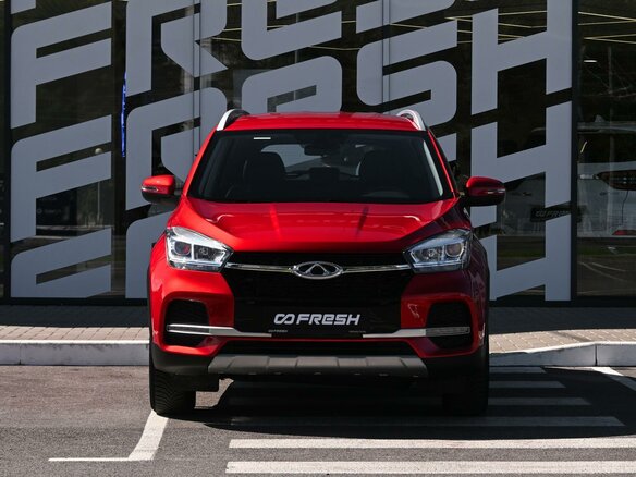 2021 Chery Tiggo 4 I Рестайлинг, красный - вид 2