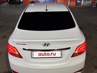 2016 Hyundai Solaris I Рестайлинг, белый, 1025000 рублей, вид 5