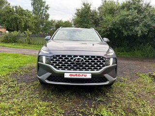 2021 Hyundai Santa Fe IV Рестайлинг, серый, 3350000 рублей, вид 4