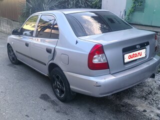2004 Hyundai Accent ТагАЗ II, серебристый, 250000 рублей, вид 3