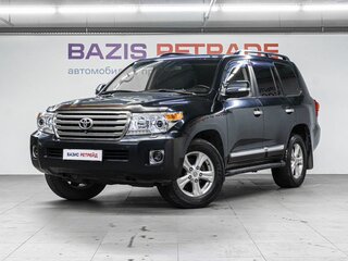 2012 Toyota Land Cruiser 200 Series Рестайлинг 1, чёрный, 3399000 рублей, вид 1