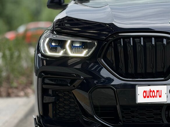 2021 BMW X6 30d III (G06), чёрный - вид 8