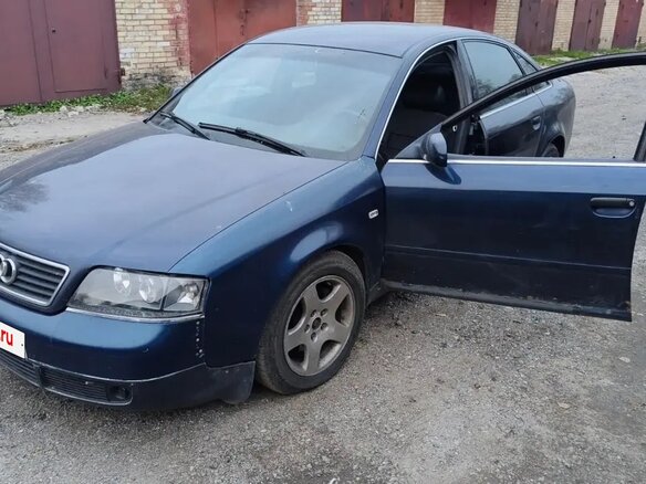1998 Audi A6 II (C5), синий, 245000 рублей - вид 3