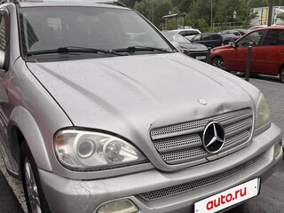 2004 Mercedes-Benz M-Класс 350 I (W163) Рестайлинг, серебристый, 875000 рублей, вид 2