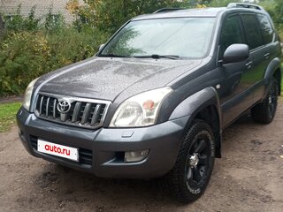 2005 Toyota Land Cruiser Prado 5-speed 120 Series, серый, 1450000 рублей, вид 1