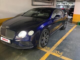 2016 Bentley Continental GT II Рестайлинг, синий, 6990000 рублей, вид 3