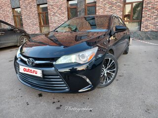 2017 Toyota Camry US Market VII (XV50) Рестайлинг, чёрный, 2100000 рублей, вид 3