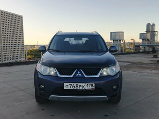 2008 Mitsubishi Outlander II, синий, 880000 рублей, вид 3