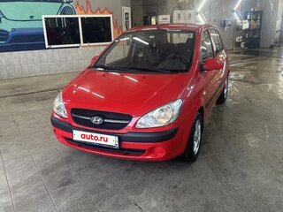 2008 Hyundai Getz I Рестайлинг, красный, 630000 рублей, вид 2