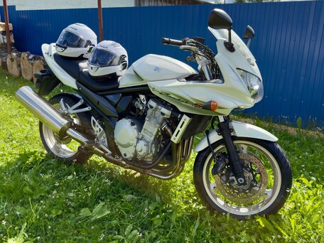 2009 Suzuki Bandit GSF 1250, белый, 600000 рублей, вид 5