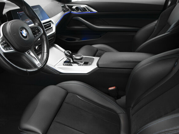 2021 BMW 4 серии 420i G22, G23, G26, синий - вид 7