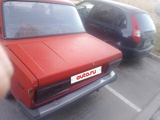 1992 Lada (ВАЗ) 2107, красный, 95000 рублей, вид 5