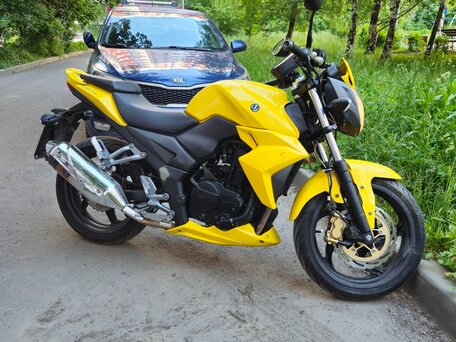 2012 Sym Wolf T2, жёлтый, 165000 рублей, вид 4