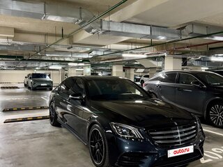 2017 Mercedes-Benz S-Класс 560 Long VI (W222, C217) Рестайлинг, чёрный, 6500000 рублей, вид 5