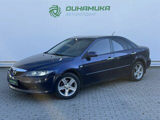 2007 Mazda 6 I (GG) Рестайлинг, синий, 430000 рублей, вид 1