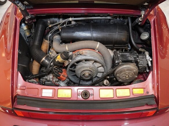 1981 Porsche 911 II (911, 930), красный - вид 7