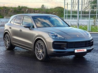 2019 Porsche Cayenne Turbo III, серый, 9100000 рублей, вид 3