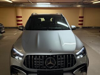 2025 Mercedes-Benz GLE AMG 53 AMG II (V167) Рестайлинг, серебристый, 14999000 рублей, вид 3