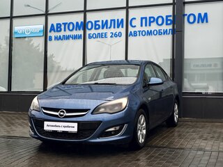 2013 Opel Astra J Рестайлинг, синий, 749000 рублей, вид 1