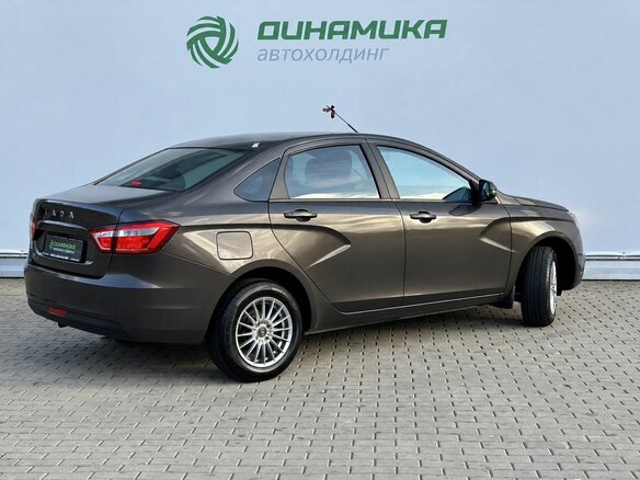 2021 Lada (ВАЗ) Vesta I, коричневый, 880000 рублей - вид 4