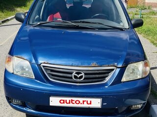2000 Mazda MPV II (LW), синий, 350000 рублей, вид 1