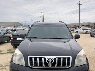 2006 Toyota Land Cruiser Prado 5-speed 120 Series, чёрный, 1999999 рублей, вид 1
