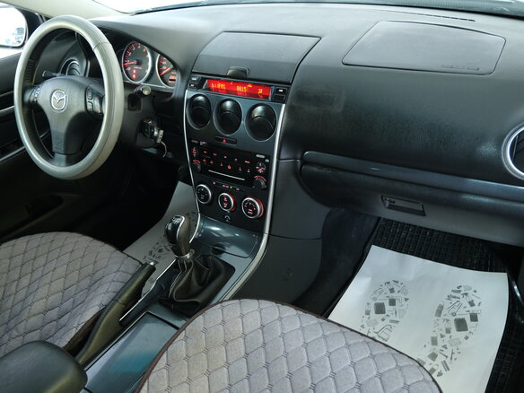2007 Mazda 6 I (GG) Рестайлинг, серебристый, 399000 рублей - вид 16