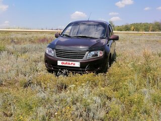 2012 Lada (ВАЗ) Granta I, пурпурный, 200000 рублей, вид 2
