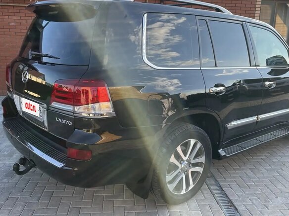 2012 Lexus LX 570 III Рестайлинг, чёрный, 3500000 рублей - вид 7