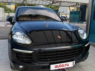 2016 Porsche Cayenne Diesel II Рестайлинг (958), синий, 4199000 рублей, вид 3