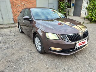 2017 Skoda Octavia III (A7) Рестайлинг, коричневый, 1580000 рублей, вид 3