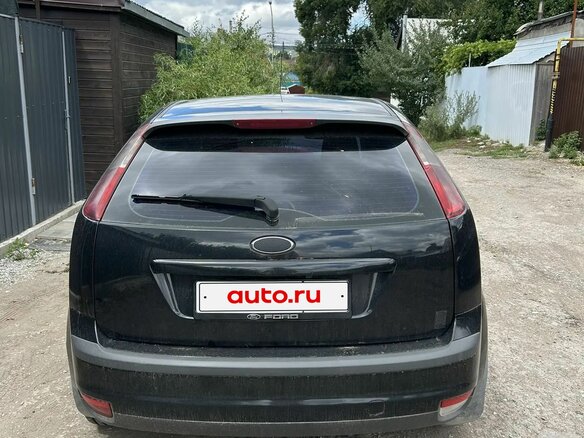 2007 Ford Focus II, чёрный, 445000 рублей - вид 2