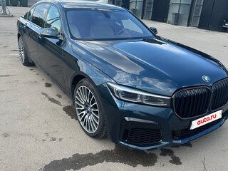 2014 BMW 7 серии 750i xDrive V (F01/F02/F04) Рестайлинг, синий, 2300000 рублей, вид 1