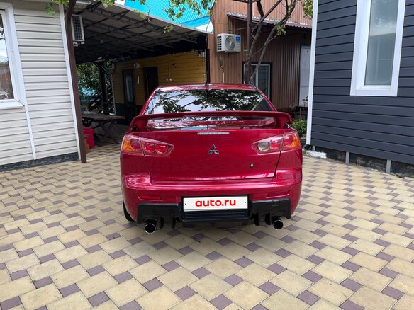 2007 Mitsubishi Lancer X, красный, 1280000 рублей - вид 3