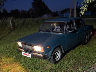 2005 Lada (ВАЗ) 2107, синий, 105000 рублей, вид 2