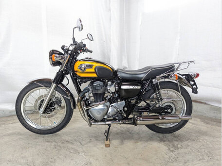 2017 Kawasaki W 800, золотистый, 680000 рублей, вид 5