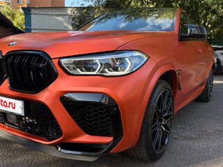 2021 BMW X6 M Competition III (F96), оранжевый, 11500000 рублей, вид 3
