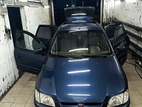 2002 Mitsubishi Space Star I, синий, 360000 рублей, вид 2