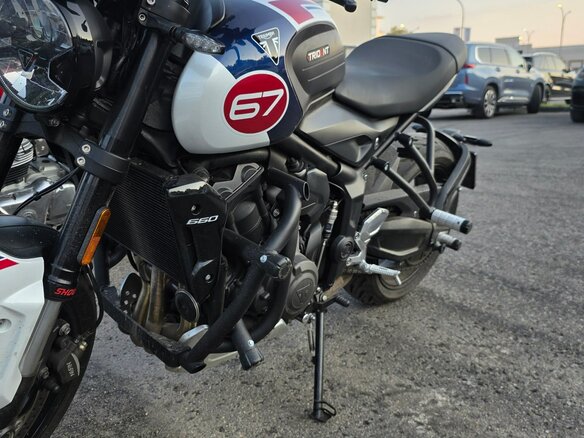 2024 Triumph Trident 660, синий, 950000 рублей - вид 2