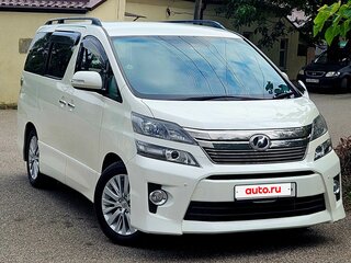 2012 Toyota Vellfire I, белый, 2415000 рублей, вид 1