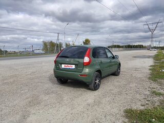 2013 Lada (ВАЗ) Kalina II, зелёный, 300000 рублей, вид 3