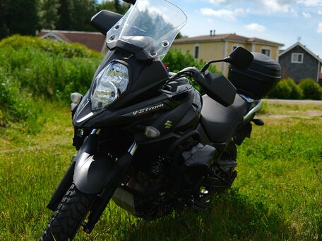 2018 Suzuki V-Strom DL 650, чёрный, 850000 рублей, вид 3