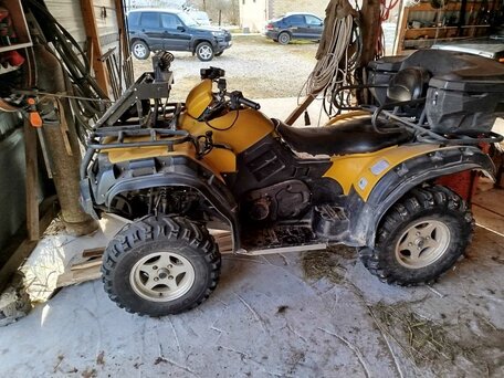 2009 CFMoto CF500-2А, жёлтый, 380000 рублей, вид 3