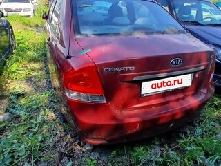 2008 Kia Cerato I Рестайлинг, красный, 447000 рублей, вид 3