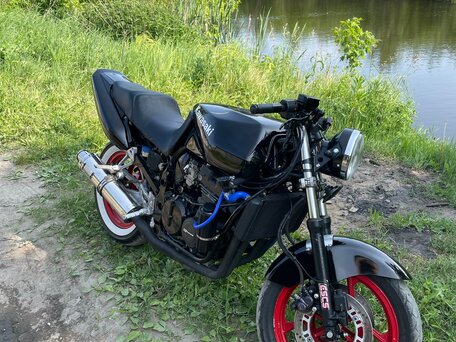 1990 Kawasaki GPX 400, чёрный, 150000 рублей, вид 3